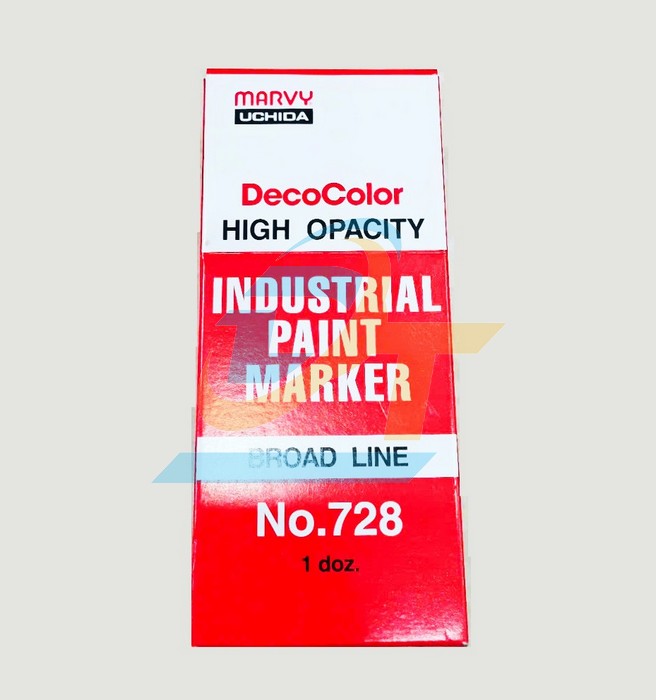B&uacute;t sơn Marvy Industrial Paint Marker 728 2mm - M&agrave;u v&agrave;ng  MarvyUchida | Gi&aacute; rẻ nhất - C&ocirc;ng Ty TNHH Thương Mại Dịch Vụ Đạt T&acirc;m