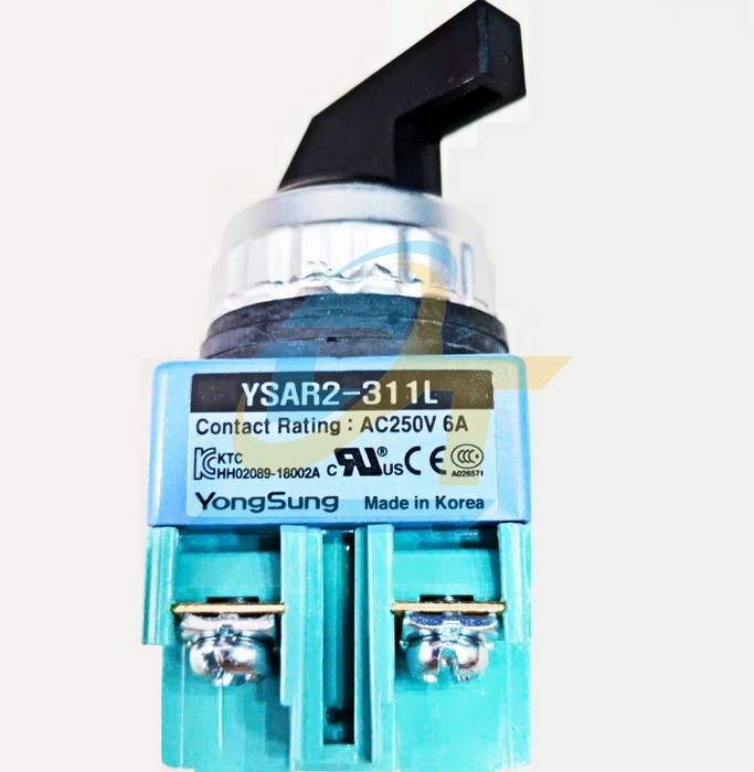 C&ocirc;ng tắc xoay 3 vị tr&iacute; phi 25 Yongsung YSAR2-311L  YONGSUNG | Gi&aacute; rẻ nhất - C&ocirc;ng Ty TNHH Thương Mại Dịch Vụ Đạt T&acirc;m