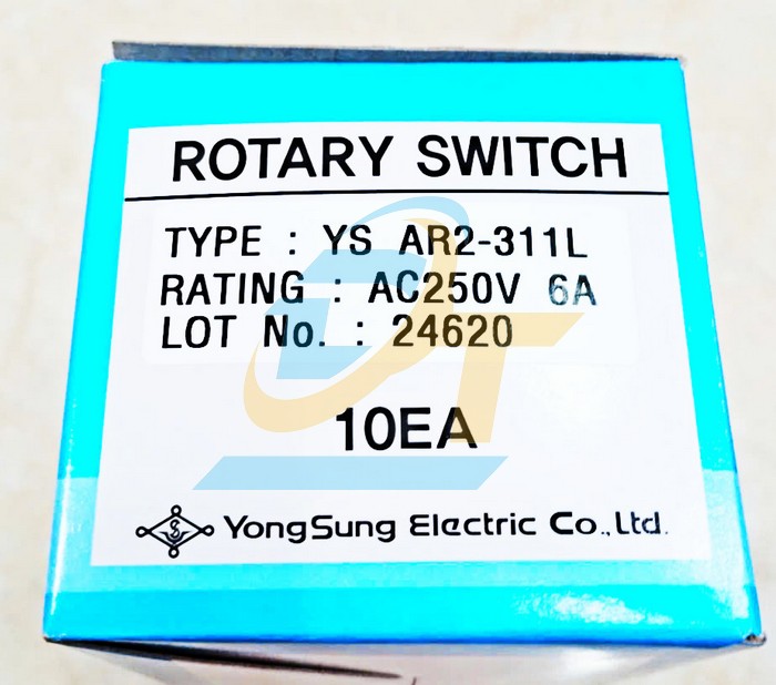 C&ocirc;ng tắc xoay 3 vị tr&iacute; phi 25 Yongsung YSAR2-311L  YONGSUNG | Gi&aacute; rẻ nhất - C&ocirc;ng Ty TNHH Thương Mại Dịch Vụ Đạt T&acirc;m