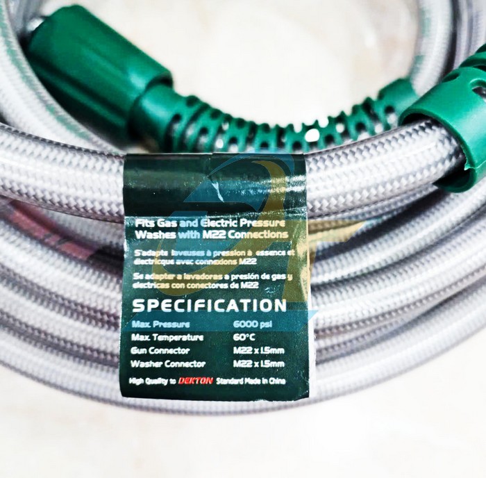 D&acirc;y m&aacute;y rửa xe mini Dekton 15M  DEKTON | Gi&aacute; rẻ nhất - C&ocirc;ng Ty TNHH Thương Mại Dịch Vụ Đạt T&acirc;m