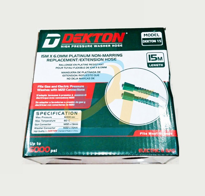 D&acirc;y m&aacute;y rửa xe mini Dekton 15M  DEKTON | Gi&aacute; rẻ nhất - C&ocirc;ng Ty TNHH Thương Mại Dịch Vụ Đạt T&acirc;m