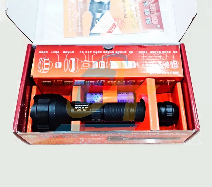 Đ&egrave;n pin si&ecirc;u s&aacute;ng Wasing WFL-403  WASING | Gi&aacute; rẻ nhất - C&ocirc;ng Ty TNHH Thương Mại Dịch Vụ Đạt T&acirc;m