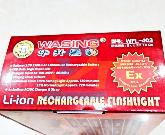 Đ&egrave;n pin si&ecirc;u s&aacute;ng Wasing WFL-403  WASING | Gi&aacute; rẻ nhất - C&ocirc;ng Ty TNHH Thương Mại Dịch Vụ Đạt T&acirc;m