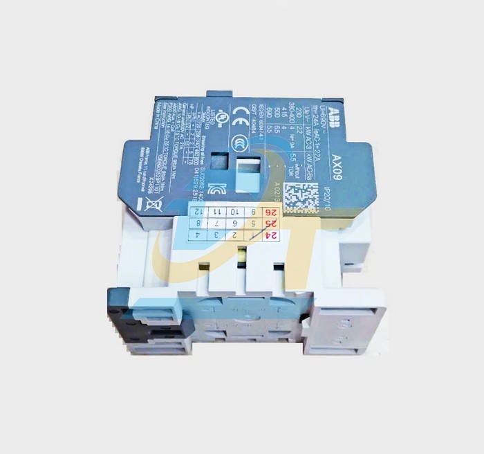 Khởi động từ 3P 9A 220V ABB AX09-30-10  ABB | Gi&aacute; rẻ nhất - C&ocirc;ng Ty TNHH Thương Mại Dịch Vụ Đạt T&acirc;m