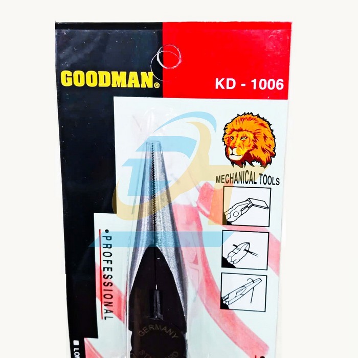 K&igrave;m nhọn c&aacute;n đỏ 8" Goodman KD-1006  Goodman | Gi&aacute; rẻ nhất - C&ocirc;ng Ty TNHH Thương Mại Dịch Vụ Đạt T&acirc;m