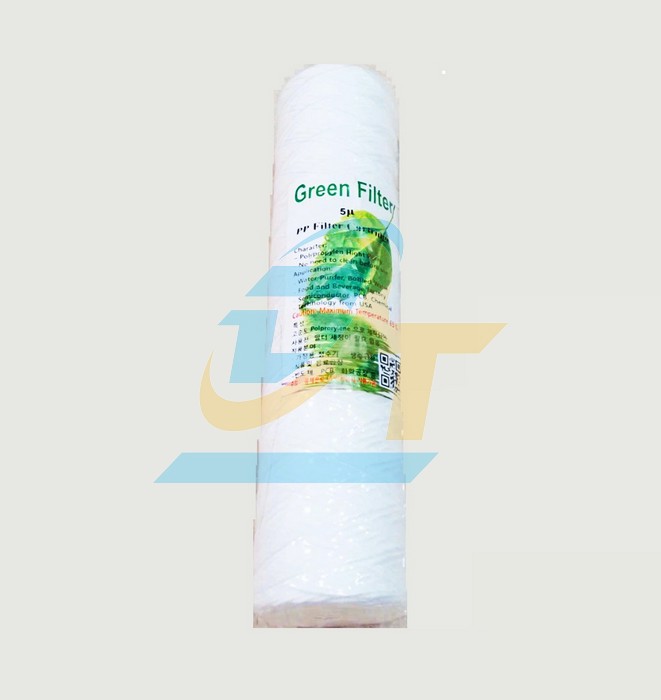L&otilde;i lọc sợi quấn Green Filter 10" 5 micron  GREEN-FILTER | Gi&aacute; rẻ nhất - C&ocirc;ng Ty TNHH Thương Mại Dịch Vụ Đạt T&acirc;m