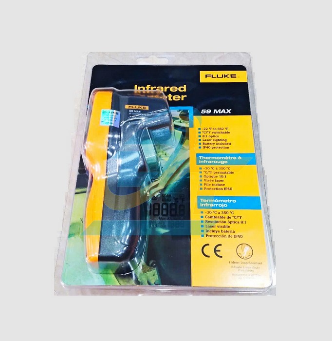 M&aacute;y đo nhiệt độ bằng hồng ngoại Fluke 59 MAX  Fluke | Gi&aacute; rẻ nhất - C&ocirc;ng Ty TNHH Thương Mại Dịch Vụ Đạt T&acirc;m