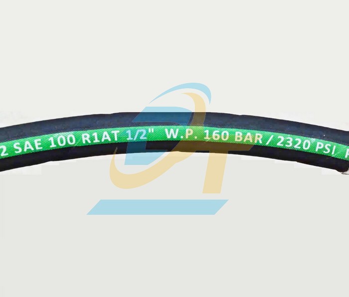 Ống tuy &ocirc; thủy lực 1 lớp bố 1/2"x440mm bấm 2 đầu ren trong 21 c&ocirc;n lồi  VietNam | Gi&aacute; rẻ nhất - C&ocirc;ng Ty TNHH Thương Mại Dịch Vụ Đạt T&acirc;m