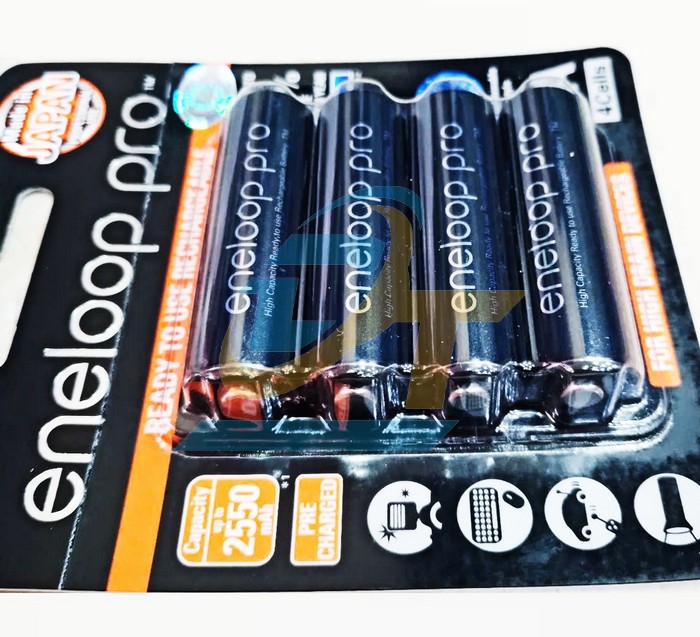 Pin sạc AA 2550mAh 1.2V Panasonic Eneloop Pro BK-3HCCE/4BT BK-3HCCE/4BT Panasonic | Gi&aacute; rẻ nhất - C&ocirc;ng Ty TNHH Thương Mại Dịch Vụ Đạt T&acirc;m