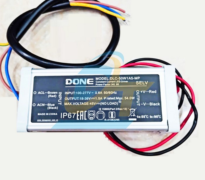 Tăng ph&ocirc; (Driver) đ&egrave;n Led 50W Done DLC-50W1A5-MP  VietNam | Gi&aacute; rẻ nhất - C&ocirc;ng Ty TNHH Thương Mại Dịch Vụ Đạt T&acirc;m