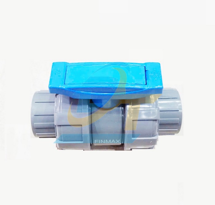 Van nhựa PVC 2 đầu rắc co Finmax phi 21  FINMAX | Gi&aacute; rẻ nhất - C&ocirc;ng Ty TNHH Thương Mại Dịch Vụ Đạt T&acirc;m