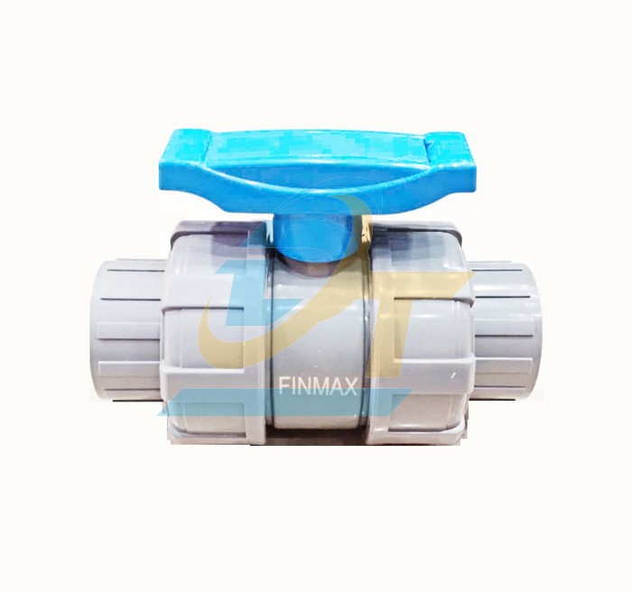 Van nhựa PVC 2 đầu rắc co Finmax phi 34  FINMAX | Gi&aacute; rẻ nhất - C&ocirc;ng Ty TNHH Thương Mại Dịch Vụ Đạt T&acirc;m