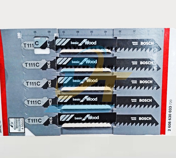 Vỉ 5 Lưỡi cưa lọng (gỗ) T111C Bosch 2608630033 2608630033 Bosch | Gi&aacute; rẻ nhất - C&ocirc;ng Ty TNHH Thương Mại Dịch Vụ Đạt T&acirc;m