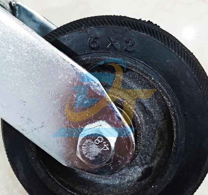 B&aacute;nh xe đẩy cao su 150x50 c&agrave;ng xoay (C&agrave;ng d&agrave;y)  VietNam | Gi&aacute; rẻ nhất - C&ocirc;ng Ty TNHH Thương Mại Dịch Vụ Đạt T&acirc;m