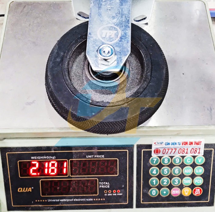 B&aacute;nh xe đẩy cao su 150x50 cố định (C&agrave;ng d&agrave;y)  VietNam | Gi&aacute; rẻ nhất - C&ocirc;ng Ty TNHH Thương Mại Dịch Vụ Đạt T&acirc;m