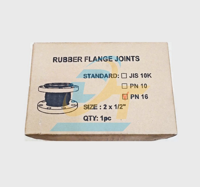 Khớp nối mềm cao su EPDM mặt b&iacute;ch th&eacute;p PN16 2-1/2" - DN65  VietNam | Gi&aacute; rẻ nhất - C&ocirc;ng Ty TNHH Thương Mại Dịch Vụ Đạt T&acirc;m