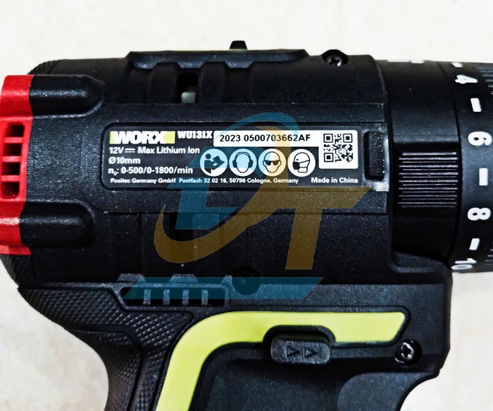 M&aacute;y khoan d&ugrave;ng pin 12V Worx WU131X-00 (Chưa gồm pin sạc)  WORX | Gi&aacute; rẻ nhất - C&ocirc;ng Ty TNHH Thương Mại Dịch Vụ Đạt T&acirc;m