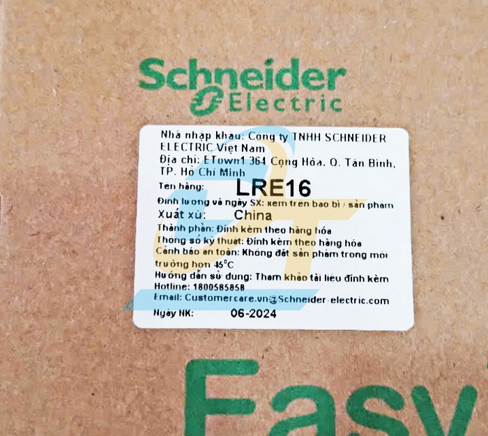 Relay nhiệt 9-13A Schneider LRE16  SCHNEIDER | Gi&aacute; rẻ nhất - C&ocirc;ng Ty TNHH Thương Mại Dịch Vụ Đạt T&acirc;m