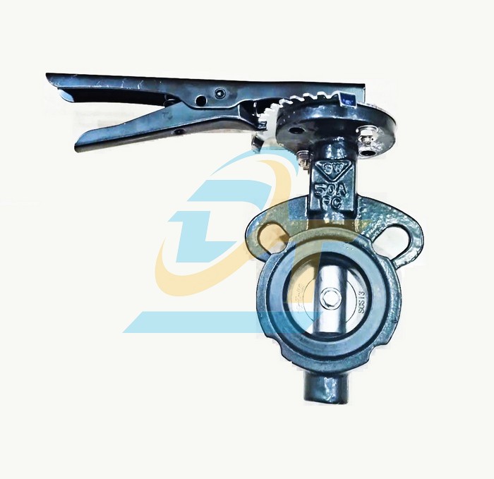 Van bướm tay gạt th&acirc;n gang c&aacute;nh inox PN10 DN50 SW-2-50  VietNam | Gi&aacute; rẻ nhất - C&ocirc;ng Ty TNHH Thương Mại Dịch Vụ Đạt T&acirc;m