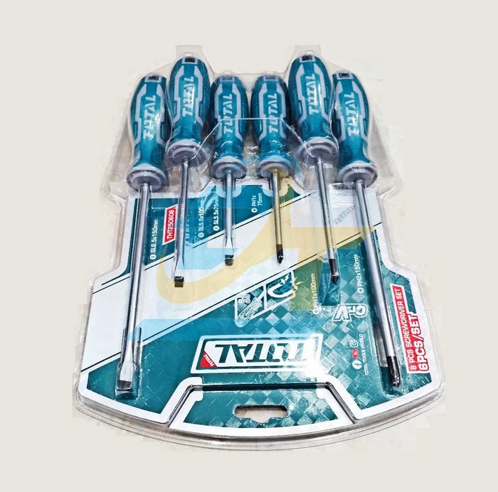Bộ tua v&iacute;t dẹp v&agrave; bake 6 chi tiết Total THT250606 THT250606 Total | Gi&aacute; rẻ nhất - C&ocirc;ng Ty TNHH Thương Mại Dịch Vụ Đạt T&acirc;m