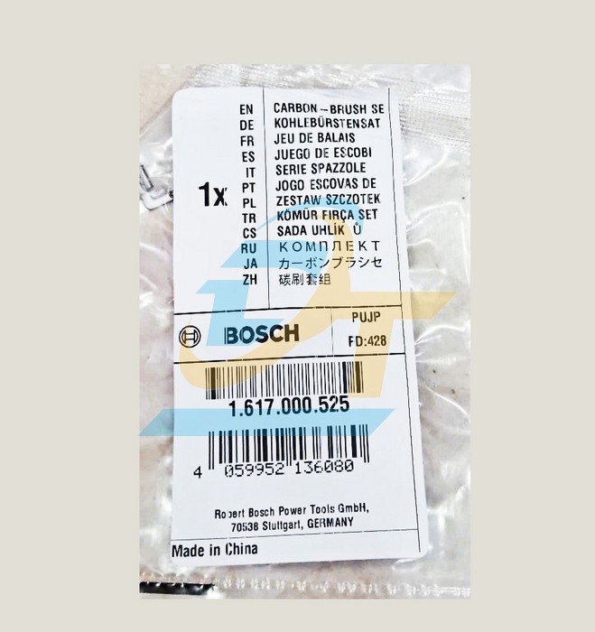 Chổi than m&aacute;y khoan b&ecirc; t&ocirc;ng A96 Bosch 1617000525  Bosch | Gi&aacute; rẻ nhất - C&ocirc;ng Ty TNHH Thương Mại Dịch Vụ Đạt T&acirc;m