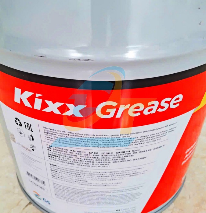 Mỡ chịu nhiệt đa dụng Kixx Grease 3 15KG  KIXX | Gi&aacute; rẻ nhất - C&ocirc;ng Ty TNHH Thương Mại Dịch Vụ Đạt T&acirc;m