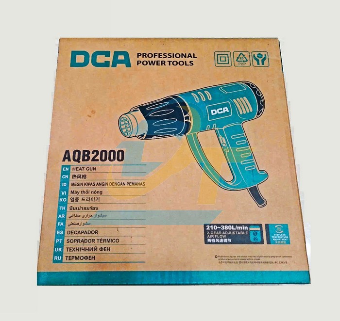 S&uacute;ng thổi hơi n&oacute;ng 2000W DCA AQB2000 AQB2000 DCA | Gi&aacute; rẻ nhất - C&ocirc;ng Ty TNHH Thương Mại Dịch Vụ Đạt T&acirc;m