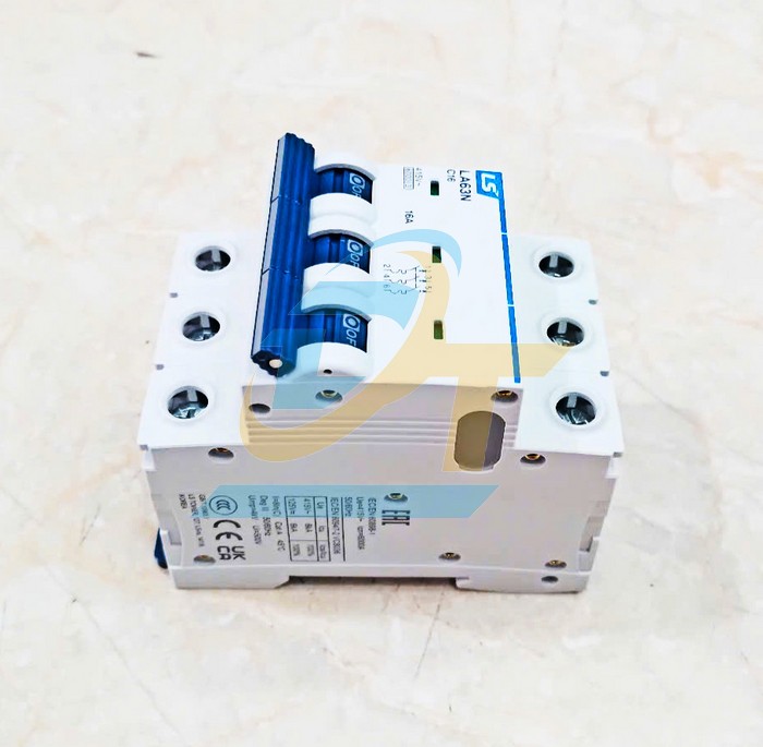 Cầu dao tự động (MCB) LS LA63N 3P 16A  LS | Gi&aacute; rẻ nhất - C&ocirc;ng Ty TNHH Thương Mại Dịch Vụ Đạt T&acirc;m
