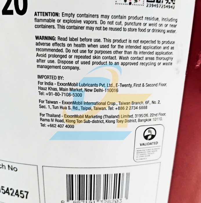 Dầu b&aacute;nh răng Mobilgear 600 XP 320 (20L)  MOBIL | Gi&aacute; rẻ nhất - C&ocirc;ng Ty TNHH Thương Mại Dịch Vụ Đạt T&acirc;m