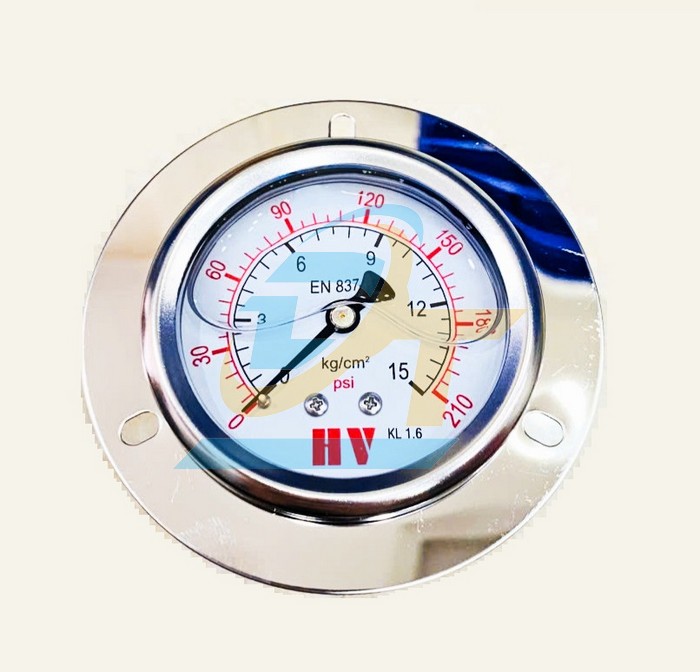 Đồng hồ đo &aacute;p suất HV 63mm 0-15kgf/cm2 (Ch&acirc;n sau ren 1/4" PT - 13mm)  HV | Gi&aacute; rẻ nhất - C&ocirc;ng Ty TNHH Thương Mại Dịch Vụ Đạt T&acirc;m