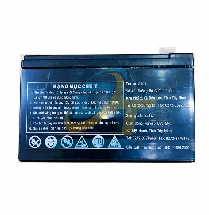 Ắc quy kh&ocirc; 12V 9Ah LONG WP9-12SHR WP9-12SHR China | Gi&aacute; rẻ nhất - C&ocirc;ng Ty TNHH Thương Mại Dịch Vụ Đạt T&acirc;m