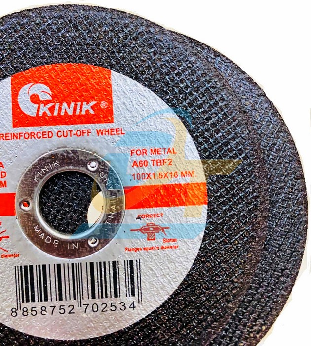 Đ&aacute; cắt Kinik 100x1.6x16mm  KINIK | Gi&aacute; rẻ nhất - C&ocirc;ng Ty TNHH Thương Mại Dịch Vụ Đạt T&acirc;m