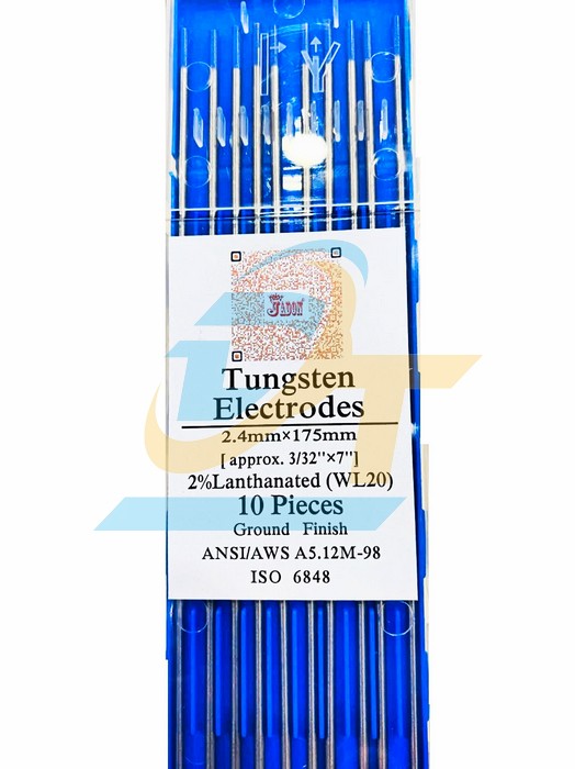 Điện cực h&agrave;n Tig (Nh&ocirc;m) Tungsten Jadon 2.4x175mm (10 c&aacute;i/Vỉ)  JADON | Gi&aacute; rẻ nhất - C&ocirc;ng Ty TNHH Thương Mại Dịch Vụ Đạt T&acirc;m
