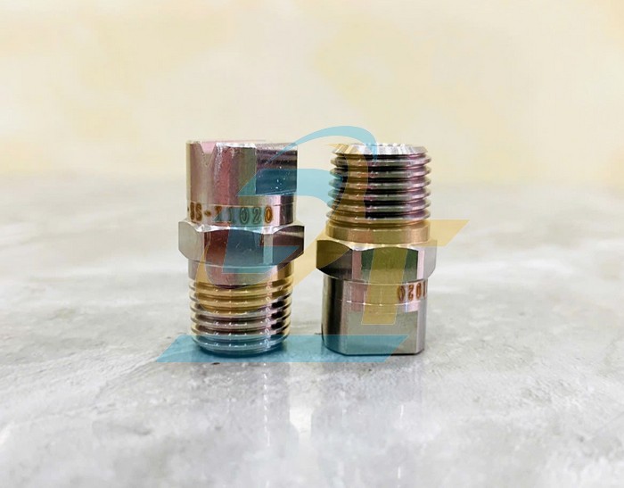 B&eacute;c phun sương inox c&aacute;nh quạt 110 độ 11020 (Ren ngo&agrave;i 13mm, Lỗ 2.8mm)  China | Gi&aacute; rẻ nhất - C&ocirc;ng Ty TNHH Thương Mại Dịch Vụ Đạt T&acirc;m