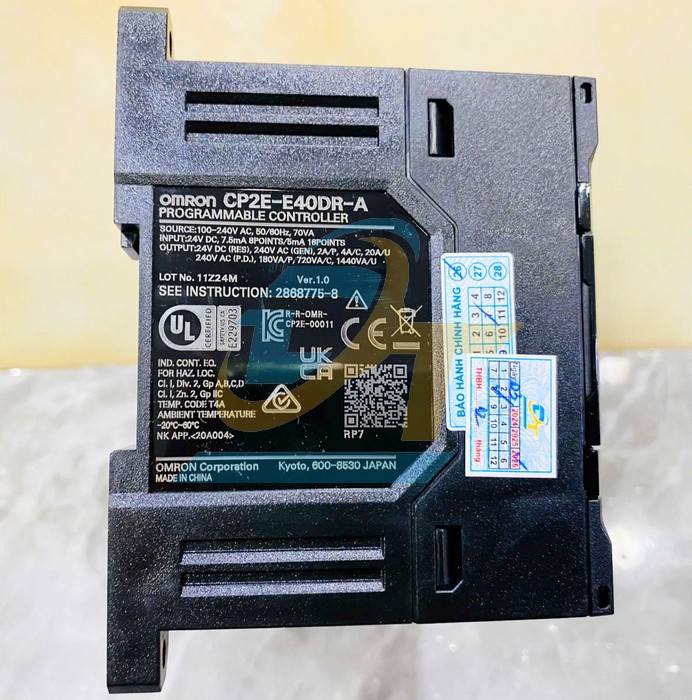 Bộ điều khiển lập tr&igrave;nh PLC OMRON CP2E-E40DR-A CP2E-E40DR-A Autonics | Gi&aacute; rẻ nhất - C&ocirc;ng Ty TNHH Thương Mại Dịch Vụ Đạt T&acirc;m