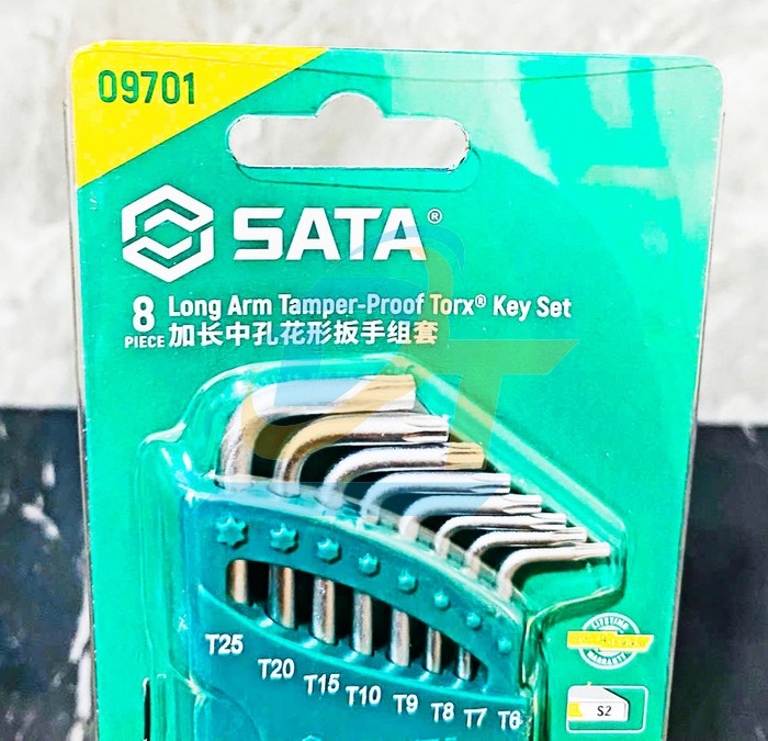 Bộ lục gi&aacute;c sao loại d&agrave;i 8 chi tiết T6-T25 Sata 09701 09701 SATA | Gi&aacute; rẻ nhất - C&ocirc;ng Ty TNHH Thương Mại Dịch Vụ Đạt T&acirc;m