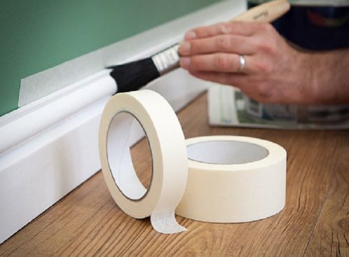 Băng keo giấy &ndash; Vật tư che chắn v&agrave; sơn sửa kh&ocirc;ng thể thiếu